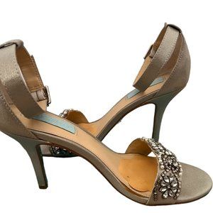 Blue by Betsey Johnson Gina Heeled Sandal Size 8.5